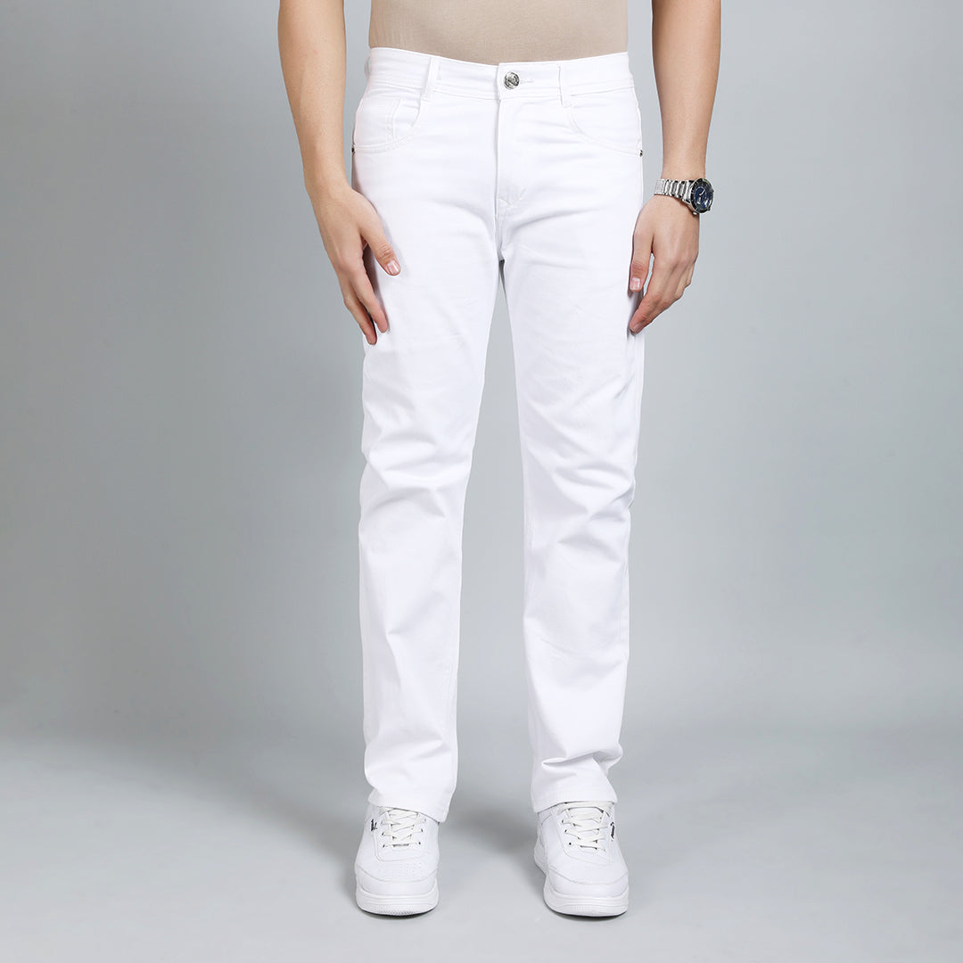 WHITE BAGGI STFIT JEAN TEDDY 4778